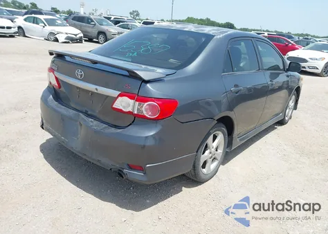 2011 Toyota Corolla S из США, поврежденный, VIN 2T1BU4EE4BC718085